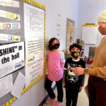 students with teacher at Suncrest
